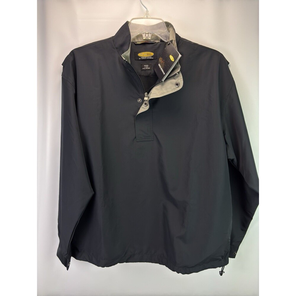 NWT Playdry By Greg Norman Moisture Wicking Outerwear Pullover Size Medium